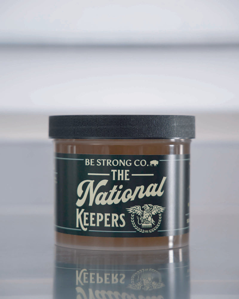 The National Keepers x Be Strong Co. Pomade
